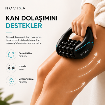 NOVIXA™ Premium Selülit Masaj Aleti | Derin Doku Vücut Masaj Cihazı