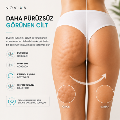 NOVIXA™ Premium Selülit Masaj Aleti | Derin Doku Vücut Masaj Cihazı