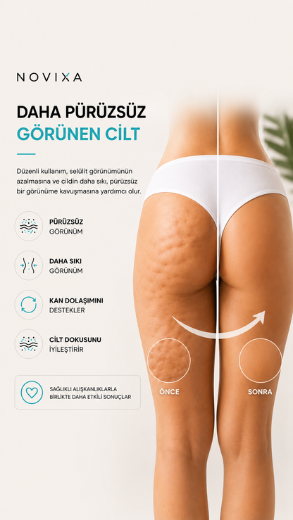 NOVIXA™ Premium Selülit Masaj Aleti | Derin Doku Vücut Masaj Cihazı